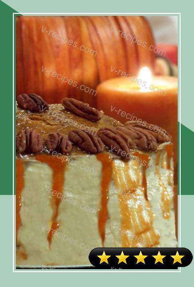 Pumpkin Pecan Layer Cake recipe