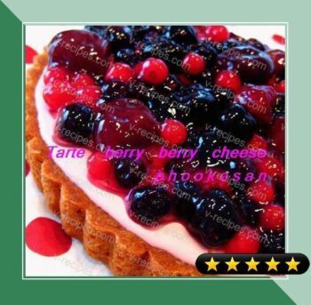 Very Berry Raspberry Cheese Cream Tart recipe