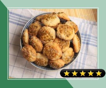 Pistachio and Sesame Cookies recipe
