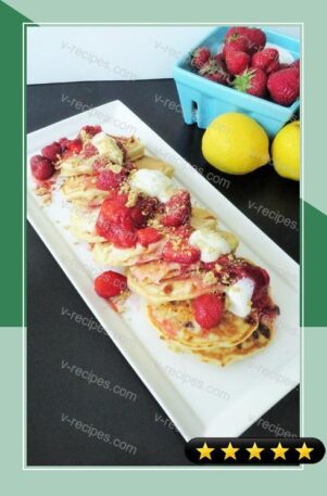 Strawberry Cheesecake Pancakes recipe