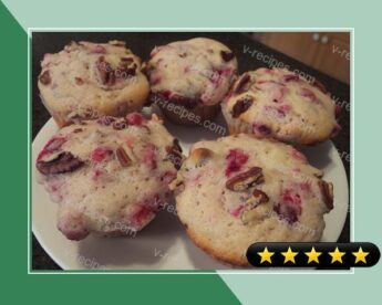 Cream Cheese Cranberry Muffins recipe
