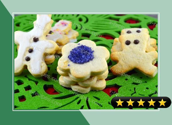 Buttery Cut-Out Christmas Cookies recipe