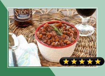 4th of July Balsamic BBQ Baked Beans recipe