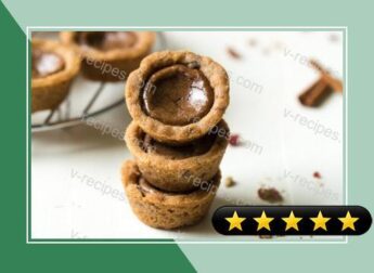 Shortbread Cookie Cups with Brown Sugar Cinnamon Filling recipe