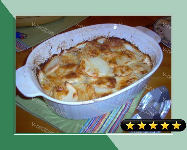 Scalloped Potatoes with Cheese recipe