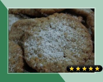 Thin and Crisp Powdered Oatmeal Cookies recipe