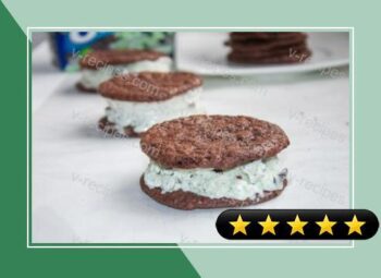 Thin Mint Ice Cream Sandwich Cookies recipe