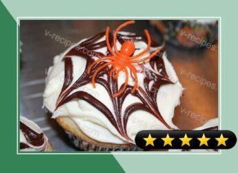 Spider Web Cupcakes recipe