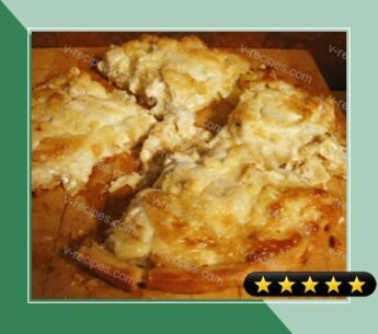 Easy Cheesy Artichoke Bread recipe